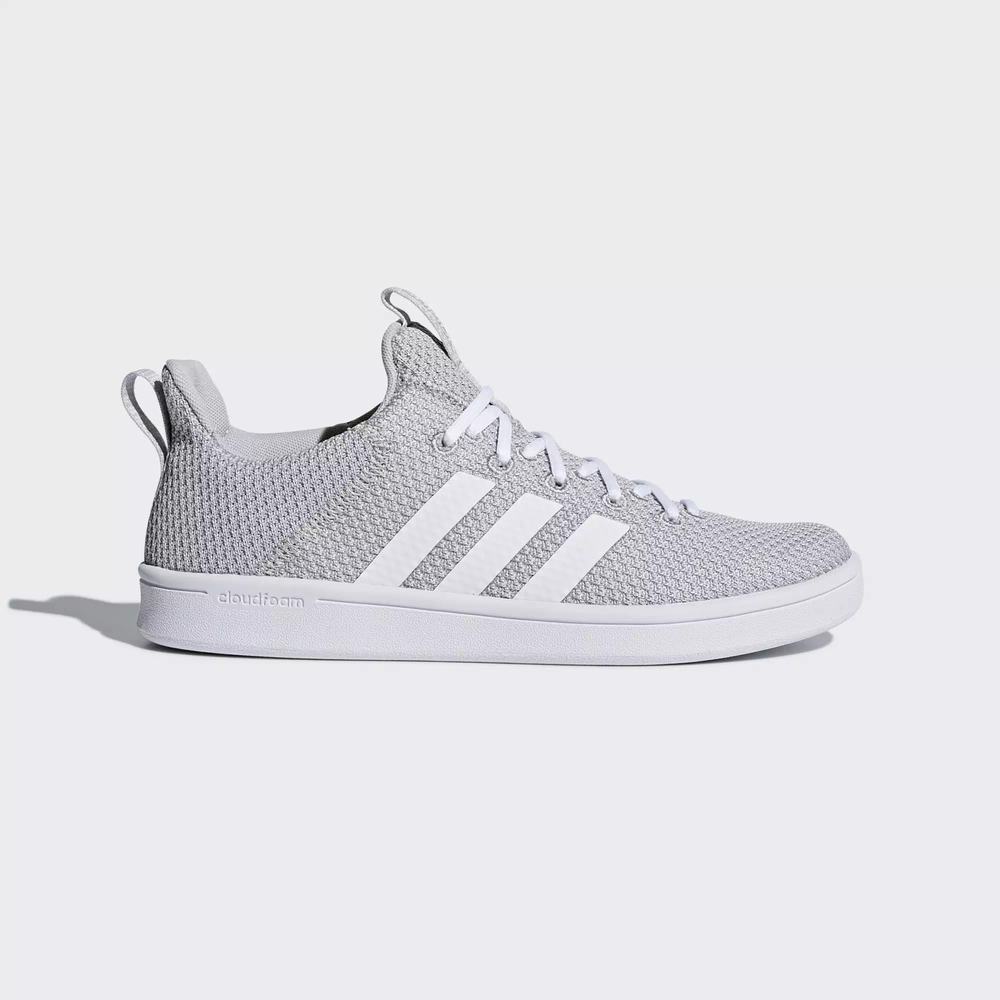 Adidas Cloudfoam Advantage Adapt Tenis Grises Para Mujer (MX-31736)